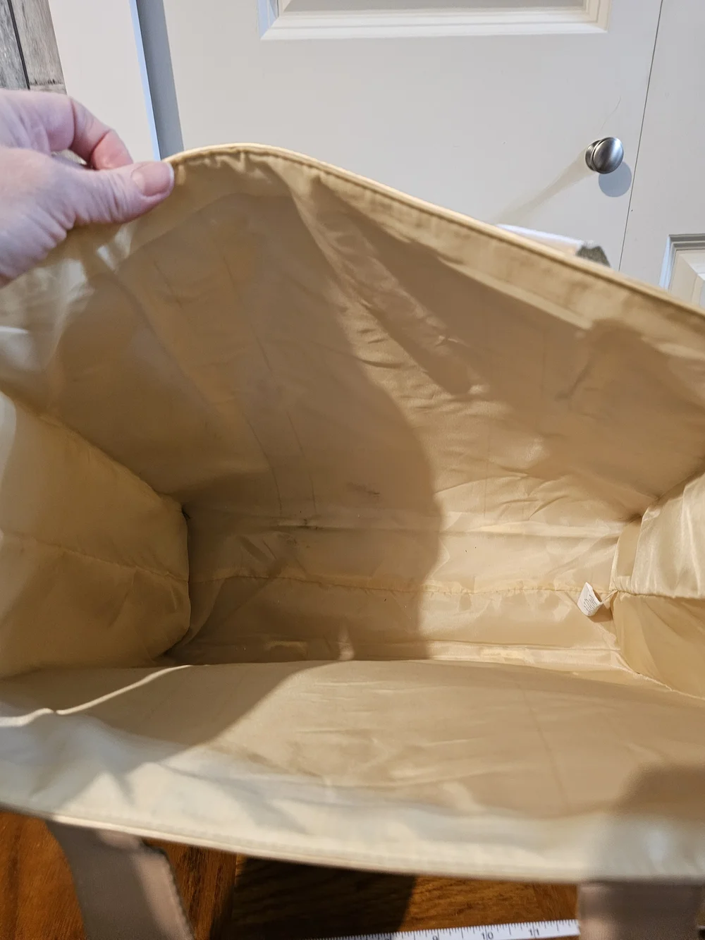 Jimmy Choo Parfums XL Gold Tote Bag